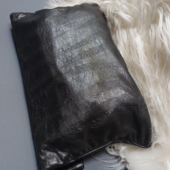 Vintage Buttery Soft  Leather Clutch